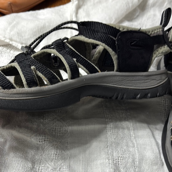 Keen Black and Gray Outdoor Sandals with Closed Toe - Picture 8 of 16